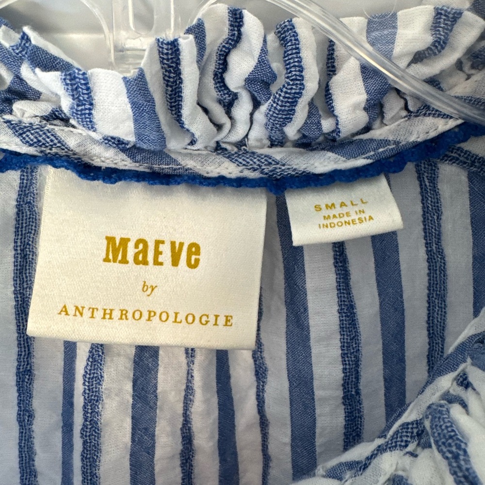 Mauve by Anthropologie Striped Long Tunic - Picture 7 of 8